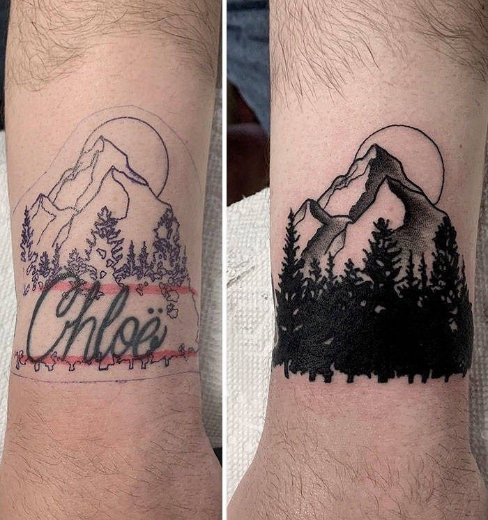 Cover Up Tattoo